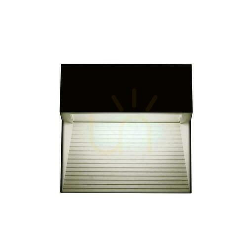 Skontrolujte Nástenná montáž 3W LED V-TAC Black Square 230V IP65 VT-1172-B 4000K 210lm.