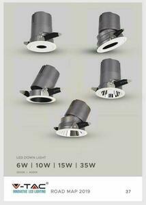 LED svietidlo V-TAC 35W COB CREE CRI95+ UGR19 24st VT-2936 3000K 2300lm 5 rokov záruka small 7