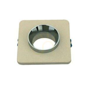 V-TAC GIPS BETON GU10 Square Recessed Mesh White/Chrome VT-862-CHR 5 rokov záruka small 1