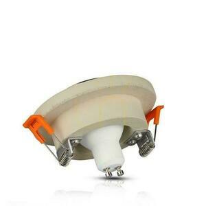 V-TAC GIPS BETON GU10 Round Recessed Mesh White/Pink Gold VT-862-MRC 5 rokov záruka small 3