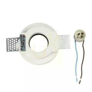 Mesh V-TAC GIPS GU10 Round Recessed G-K White+Chrome VT-866-CRD 5 rokov záruka 3 Mesh V-TAC GIPS GU10 Round Recessed G-K White+Chrome VT-866-CRD 5 rokov záruka small 3