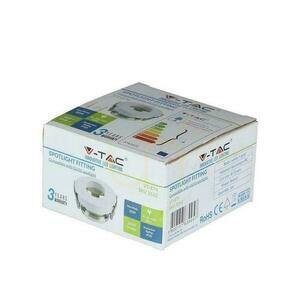 Mesh V-TAC GU10 Asymetrický zapustený bielo-zlatý okrúhly VT-874-WG Záruka 3 roky small 2