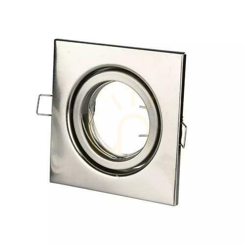 Skontrolujte Sieťovina V-TAC GU10 Square Movable Satin VT-7227SQ-SN