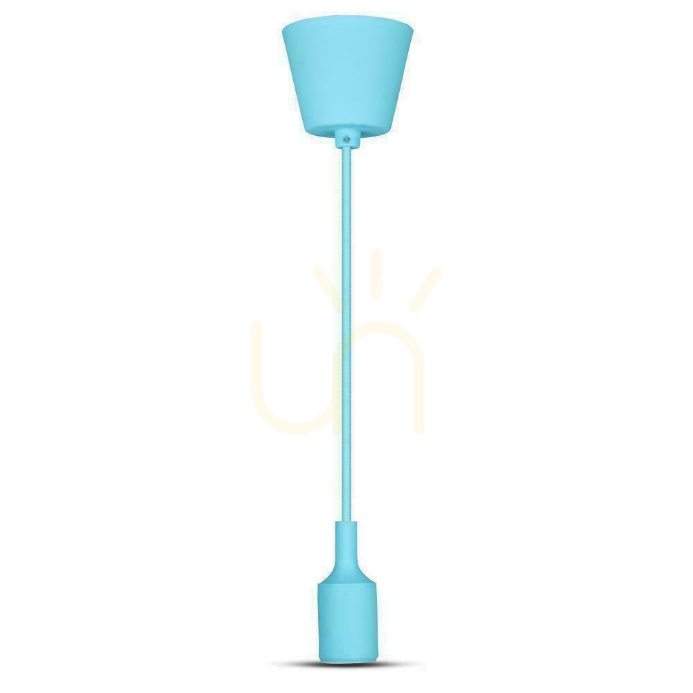 vyhliadka V-TAC E27 Bright Blue VT-7228-LB Závesné silikónové svietidlo 5 rokov záruka V-TAC E27 Bright Blue VT-7228-LB Závesné silikónové svietidlo 5 rokov záruka