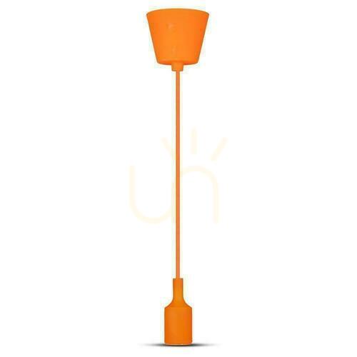 Skontrolujte V-TAC E27 Orange VT-7228-O Silikónové závesné svietidlo 5 rokov záruka