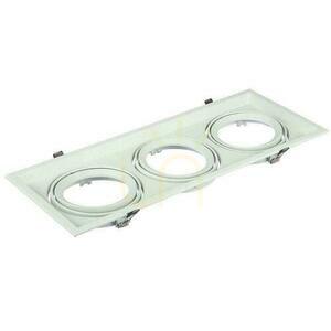 Zapustené stropné svietidlo 3xAR111 G53 biele V-TAC VT-7223 small 2