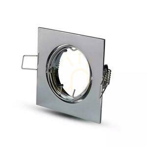 Očko V-TAC GU10 Square Movable Chrome VT-779-CH-SQ small 1