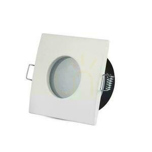 Sieťka V-TAC Hliníkový odliatok Utesnený so sklom IP54 GU10 Štvorec 84x84mm Biela VT-787SQ-WH small 1