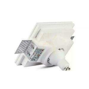 V-TAC GIPS GU10 zapustená okrúhla sieťka 120x120 biela VT-776SQ small 3