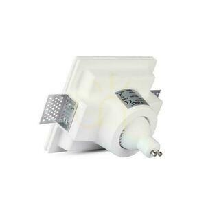 Biele štvorcové zapustené sadrové svietidlo V-TAC VT-772 GU10, SKU 3653 small 4