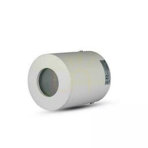 V-TAC GU10 Povrchová montáž Okrúhle trubicové svietidlo so sklom Biele IP54 82x101 VT-711 Záruka 3 roky small 1