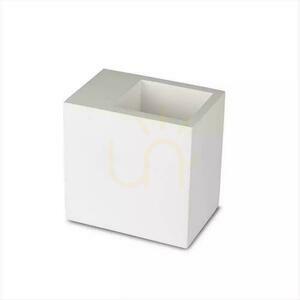 Nástenné svietidlo Square GIPS G9 White V-TAC VT-858SQ Záruka 3 roky. small 1