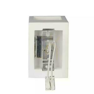 Nástenné svietidlo Square GIPS G9 White V-TAC VT-858SQ Záruka 3 roky. small 3