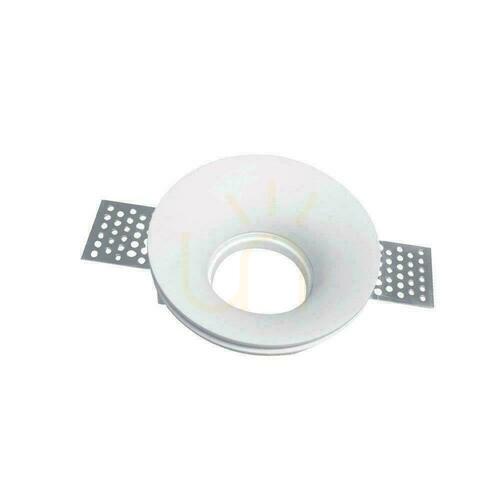 Skontrolujte V-TAC GIPS GU10 zapustené okrúhle pletivo biele Fi.103 V-TAC VT-859RD