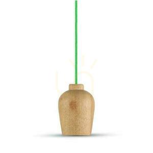 Závesné svietidlo V-TAC Wood Green Wire VT-7778-GN Záruka 5 rokov small 2