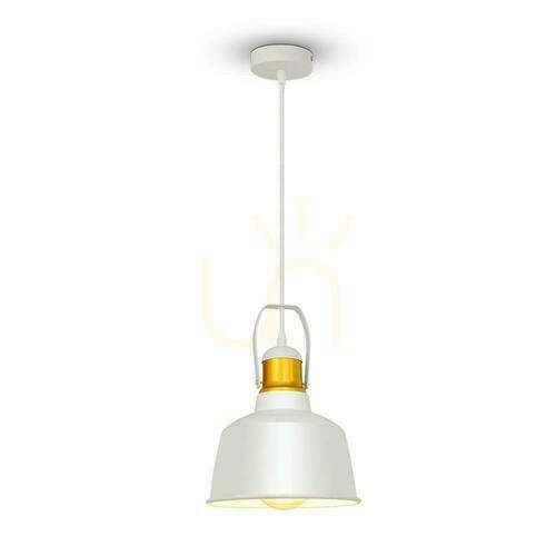 Skontrolujte V-TAC LOFT Závesné svietidlo Vintage White VT-7422-WH 5 rokov záruka