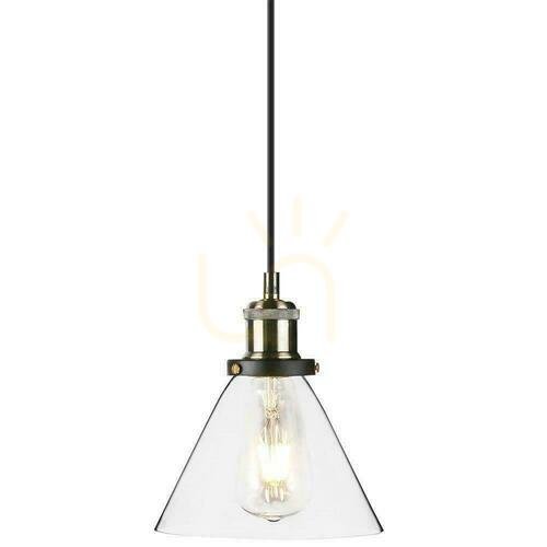 Skontrolujte V-TAC LOFT Závesné svietidlo Vintage Transparent Glass fi180 VT-7185 Záruka 5 rokov