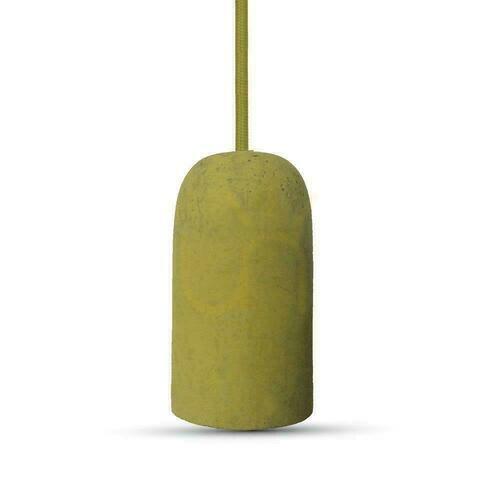 Skontrolujte V-TAC Závesné svietidlo BETON Yellow VT-7668-Y Záruka 5 rokov