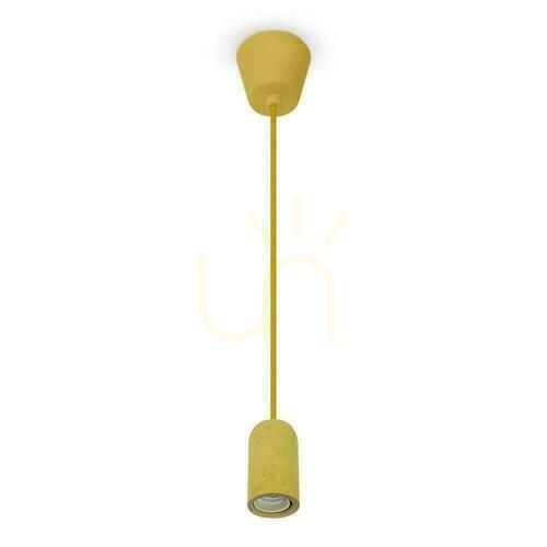 Skontrolujte V-TAC Závesné svietidlo BETON Yellow VT-7668-Y Záruka 5 rokov