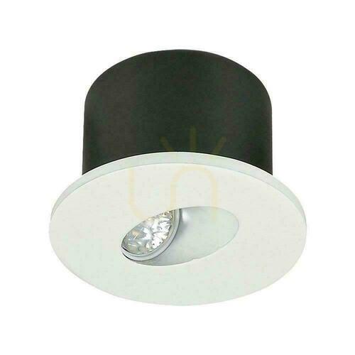 Skontrolujte 3W LED svietidlo V-TAC na schodisko okrúhle biele 230V VT-1109 4000K 270lm