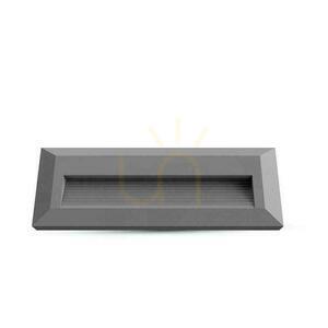3W LED svietidlo V-TAC na schody sivý obdĺžnik 230V IP65 VT-1162 3000K 110lm small 0