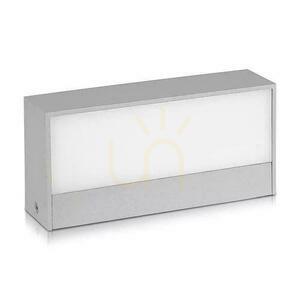 V-TAC 9W LED nástenné svietidlo Top Down Gray IP65 VT-8056 3000K 850lm small 1