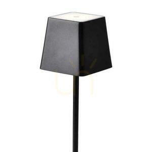 V-TAC 2W LED nabíjacia stmievateľná nočná lampa IP54 čierna VT-7563 3000K 200lm. small 1