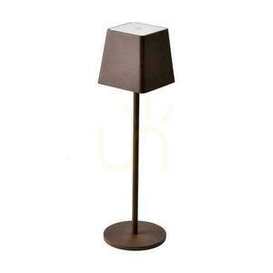 V-TAC 2W LED nabíjacia stmievateľná lampa na nočný stolík IP54 bronz Corten VT-7563 3000K 200lm small 0