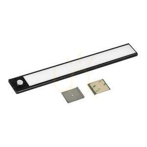 V-TAC 1,5W LED svietidlo pod skrinku čierne Senzor pohybu Nabíjanie cez USB 30cm VT-8141 4000K 110lm small 8