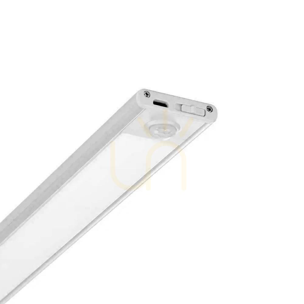 Skontrolujte V-TAC 2,5W LED svietidlo pod skrinku Strieborné Senzor pohybu Nabíjanie cez USB 60cm VT-8143 3000K 260lm V-TAC 2,5W LED svietidlo pod skrinku Strieborné Senzor pohybu Nabíjanie cez USB 60cm VT-8143 3000K 260lm