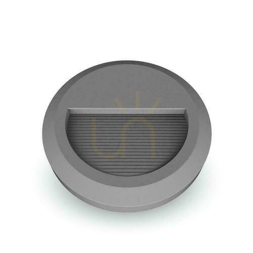 Skontrolujte 2W LED svietidlo V-TAC Grey Round Luminaire 230V IP65 VT-1142 3000K 80lm