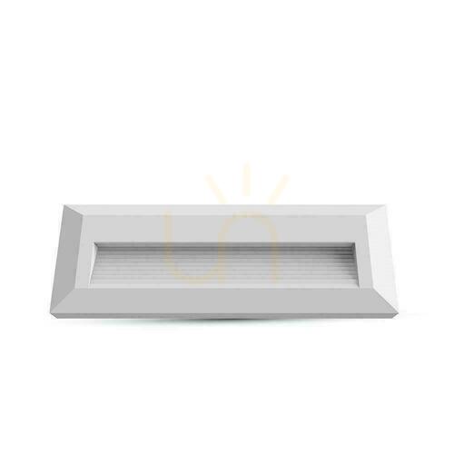 Skontrolujte Schodiskové svietidlo 3W LED V-TAC White Rectangle 230V IP65 VT-1162 4000K 110lm
