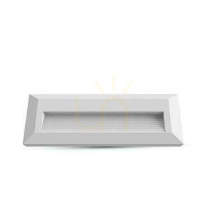 Schodiskové svietidlo 3W LED V-TAC White Rectangle 230V IP65 VT-1162 4000K 110lm small 0