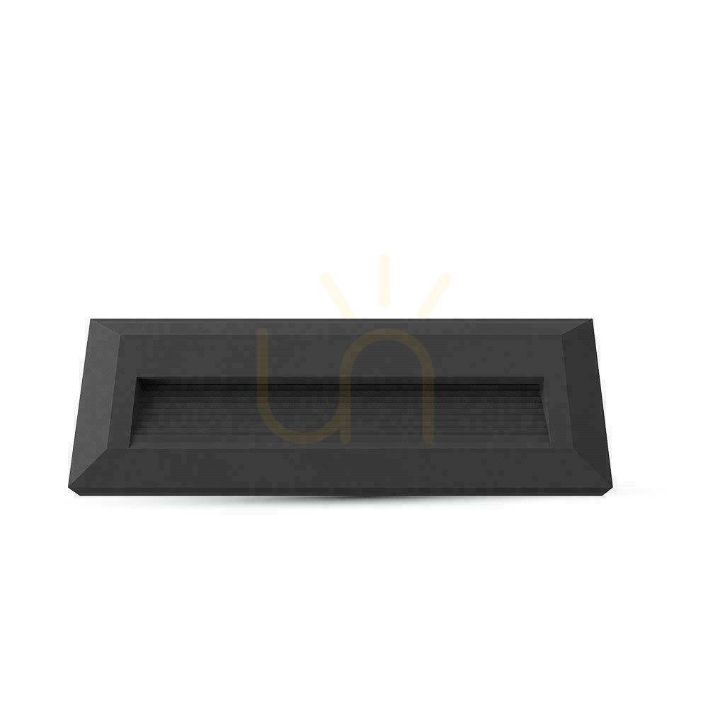 Skontrolujte 3W LED svietidlo V-TAC na schody čierny obdĺžnik 230V IP65 VT-1162 3000K 110lm 3W LED svietidlo V-TAC na schody čierny obdĺžnik 230V IP65 VT-1162 3000K 110lm