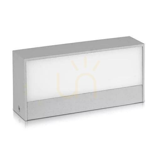 Skontrolujte V-TAC 9W LED nástenné svietidlo Top Down Gray IP65 VT-8056 4000K 850lm