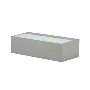 V-TAC 9W LED nástenné svietidlo Top Down Gray IP65 VT-8056 4000K 850lm small 0