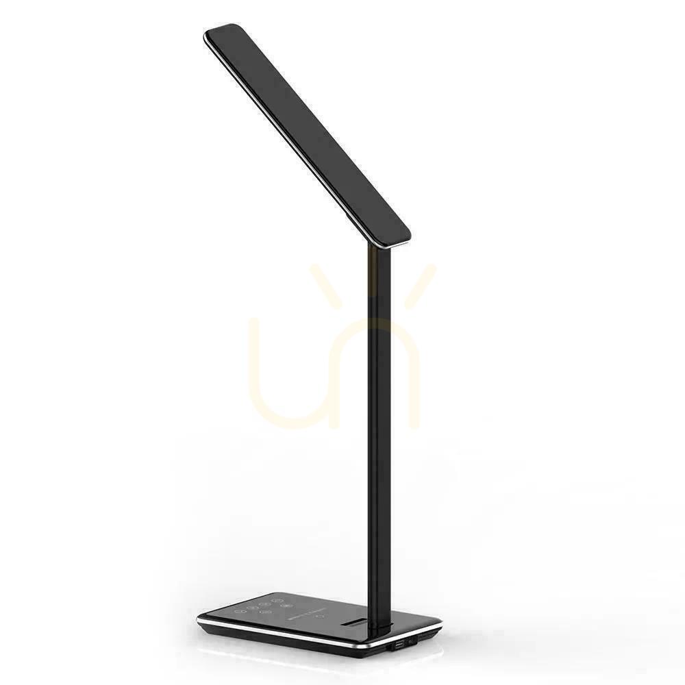 vyhliadka V-TAC 4W indukčná stolová lampa 3v1 čierna VT-7405 3000K-6500K 500lm V-TAC 4W indukčná stolová lampa 3v1 čierna VT-7405 3000K-6500K 500lm