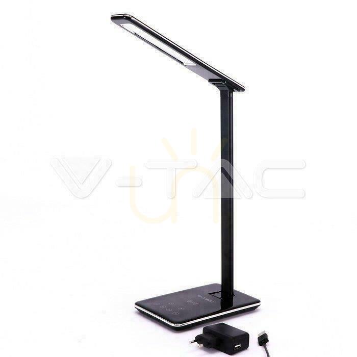 Skontrolujte V-TAC 4W indukčná stolová lampa 3v1 čierna VT-7405 3000K-6500K 500lm V-TAC 4W indukčná stolová lampa 3v1 čierna VT-7405 3000K-6500K 500lm
