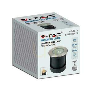 V-TAC 8W LED IP67 Asymetrická 20st VT-7679 4000K 350lm Záhradná pozemná montáž. small 4