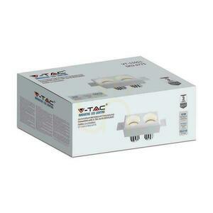 Sadrové zapustené svietidlo V-TAC VT-11011 2×GU10 biele 150×80 mm small 1