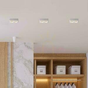Sadrové zapustené svietidlo V-TAC VT-11011 2×GU10 biele 150×80 mm small 2