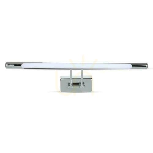 Skontrolujte V-TAC 13W LED svietidlo nad zrkadlom Chrome 64cm VT-7012 4000K 910lm 3 roky záruka
