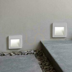 V-TAC 3W LED schodiskové svietidlo Square White 230V VT-1143 4000K 200lm. small 4