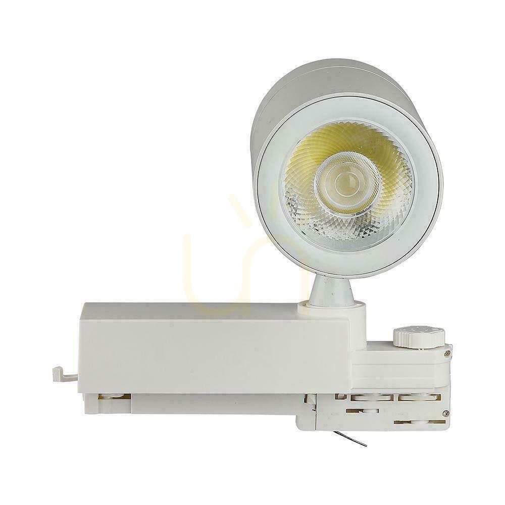 Náhľad 3F V-TAC prípojnicové svietidlo 35W 24st White VT-4536 6000K 3000lm 3F V-TAC prípojnicové svietidlo 35W 24st White VT-4536 6000K 3000lm