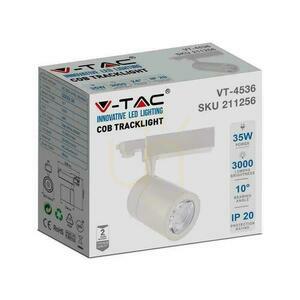 3F V-TAC prípojnicové svietidlo 35W 24st White VT-4536 6000K 3000lm 4 3F V-TAC prípojnicové svietidlo 35W 24st White VT-4536 6000K 3000lm small 4