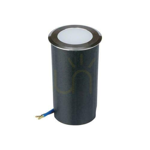 Skontrolujte V-TAC 1W LED Silver IP67 VT-1151 6400K 51lm Záhradné stropné podlahové svietidlo montované na zem.