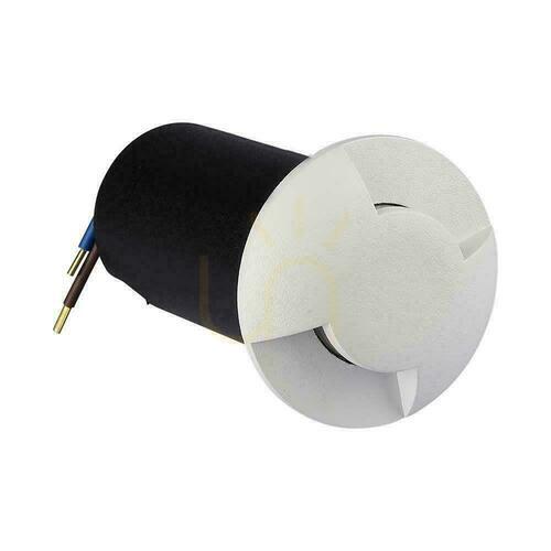Skontrolujte Záhradná pozemná montáž V-TAC 1W LED 2-stranná biela IP67 VT-1161 6500K 50lm.