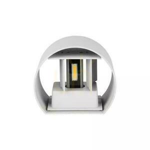 Nástenné svietidlo 6W V-TAC hore dole nastaviteľné biele okrúhle IP65 Bridgelux VT-756-W 3000K 700lm small 3