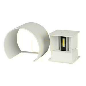 Nástenné svietidlo 6W V-TAC hore dole nastaviteľné biele okrúhle IP65 Bridgelux VT-756-W 3000K 700lm small 5