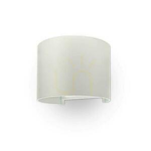 Nástenné svietidlo 6W V-TAC hore dole nastaviteľné biele okrúhle IP65 Bridgelux VT-756-W 3000K 700lm small 0
